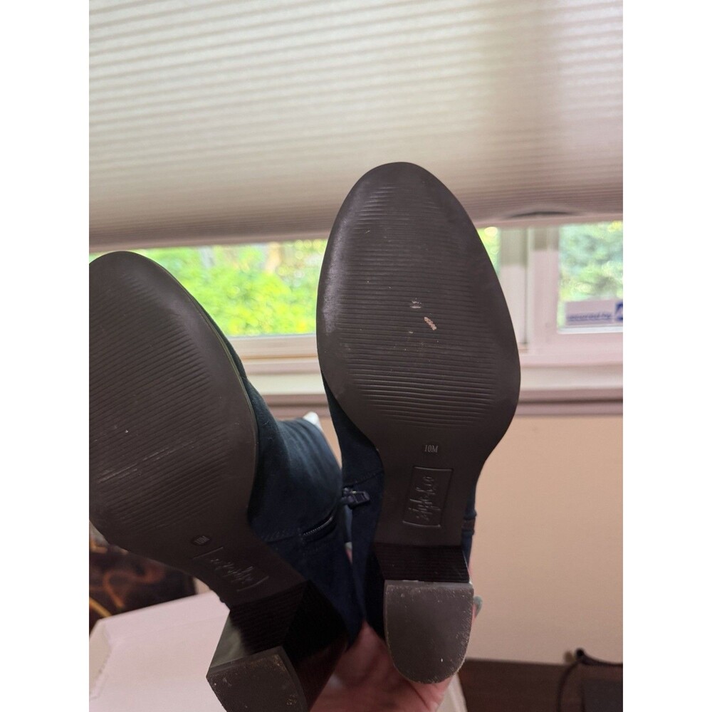 Women’s Style & Co Boots Navy Size 10 Ankle Boots With Box - Picture 6 of 8